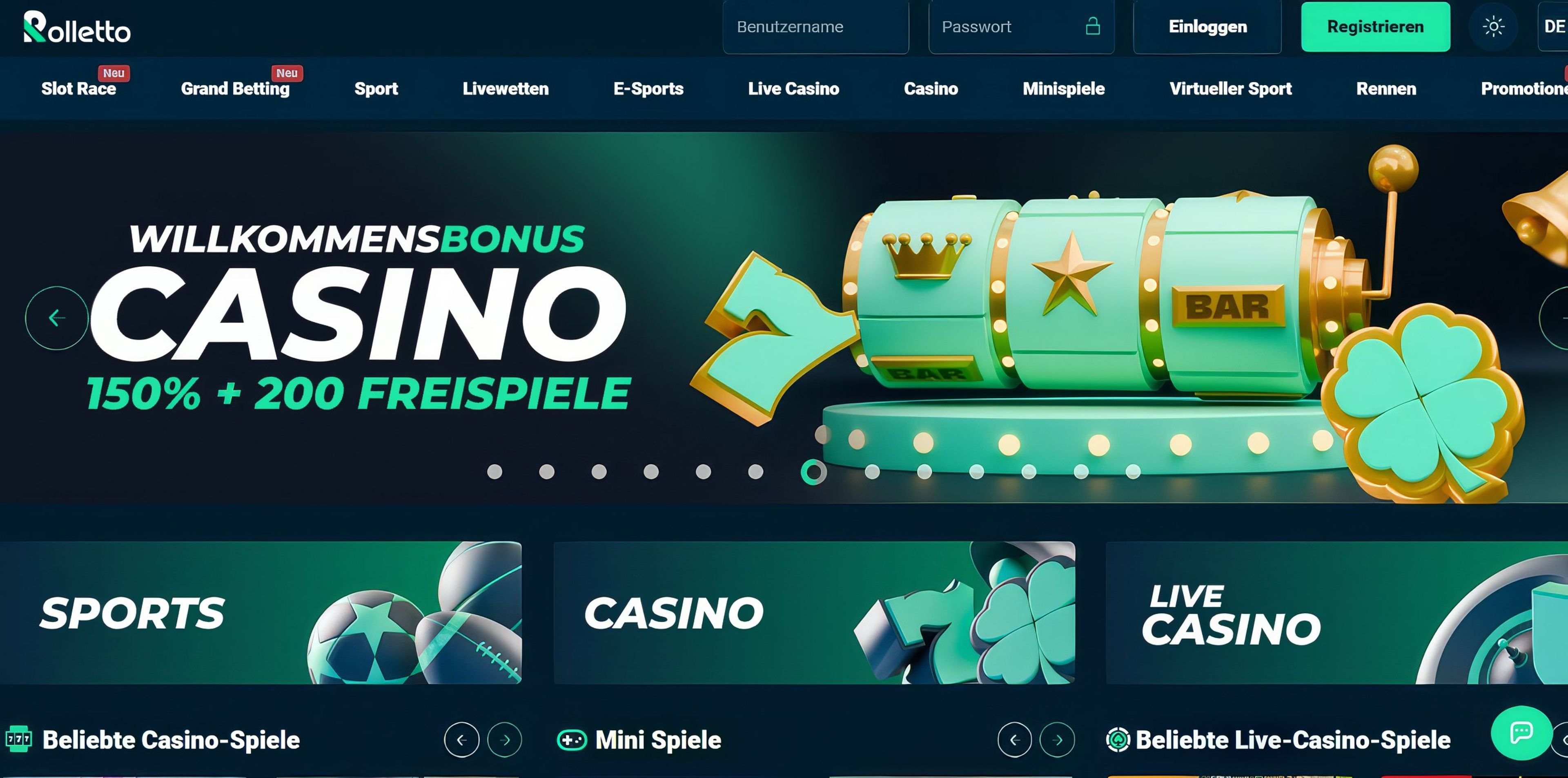 Rolletto desktop screenshot 1